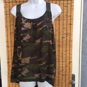Camouflage tank top